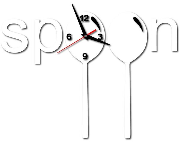 Nástenné hodiny Quartz, nalepovacie dekorácie, 3D zrkadlové nálepky Xmomo X0084-Trendige Wanduhr HEU-