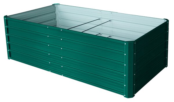 Vyvýšený záhradný záhon BestBerg VZ-940Z / 940 l / 180 x 90 x 58 cm / zelený