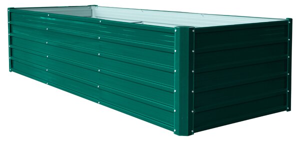 Vyvýšený záhradný záhon BestBerg VZ-1250Z / 1250 l / 240 x 90 x 58 cm / zelený