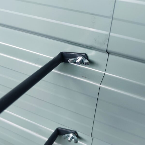 Vyvýšený záhradný záhon BestBerg VZ-1250A / 1250 l / 240 x 90 x 58 cm / sivá