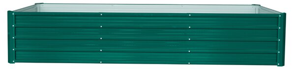 Vyvýšený záhradný záhon BestBerg VZ-1000Z / 1000 l / 240 x 90 x 47 cm / zelený