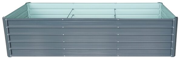 Vyvýšený záhradný záhon BestBerg VZ-1250A / 1250 l / 240 x 90 x 58 cm / sivá