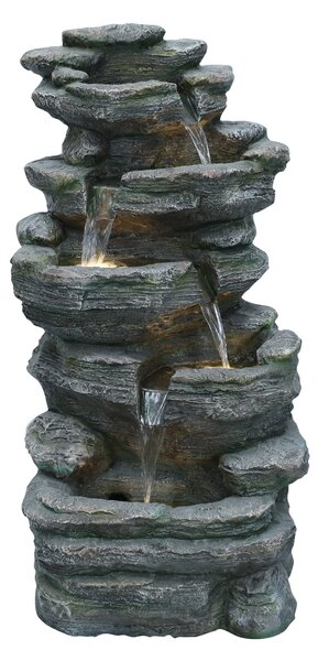 Záhradná fontána BestBerg EF-13 / polyresin / 49 x 43 x 92 cm
