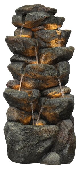Záhradná fontána BestBerg EF-21 / polyresin / 44,5 x 38 x 99 cm