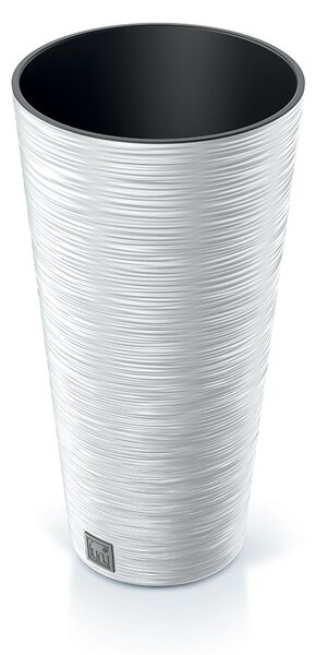 Prosperplast Kvetináč FUSU III biely, variant 30 cm