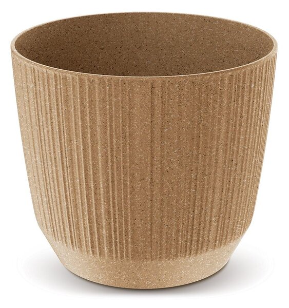 Prosperplast Kvetináč RYWO ECO natural hnedá, variant 12,6 cm
