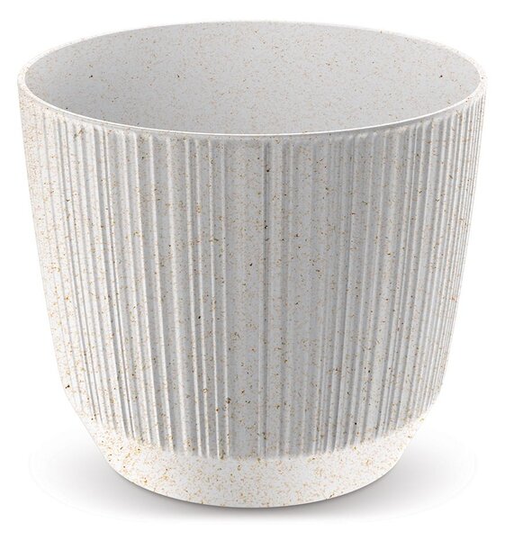 Prosperplast Kvetináč RYWO ECO biely, variant 19,5 cm