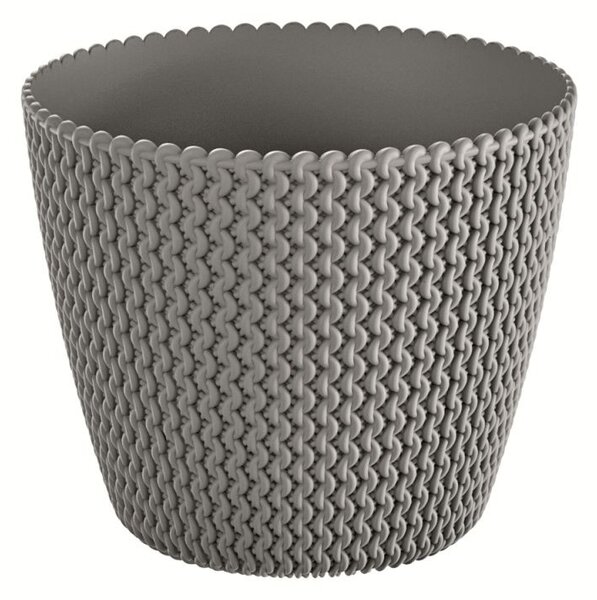 Prosperplast Kvetináč Splofy šedý kameň, variant 25,9 cm