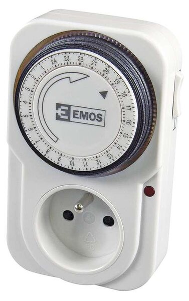 Emos TS-MD3 P5502 - Časovač - mechanická spínacia zásuvka