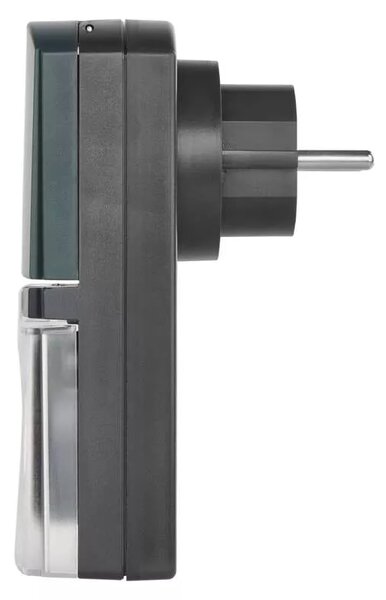 Emos P5508N black P5508N - Časovač - mechanická spínacia zásuvka vonkajšia IP44