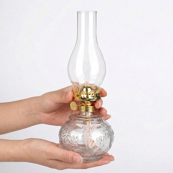 Brilagi - Petrolejová lampa MERLIN číra