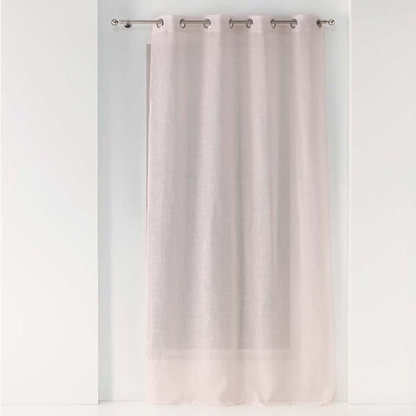 Záclona - Zazy Linen Effect Pink 140x240cm