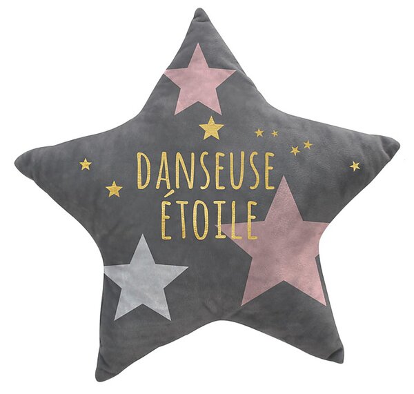 Detský dekoračný vankúš hviezda DANSEUSE 42x42cm