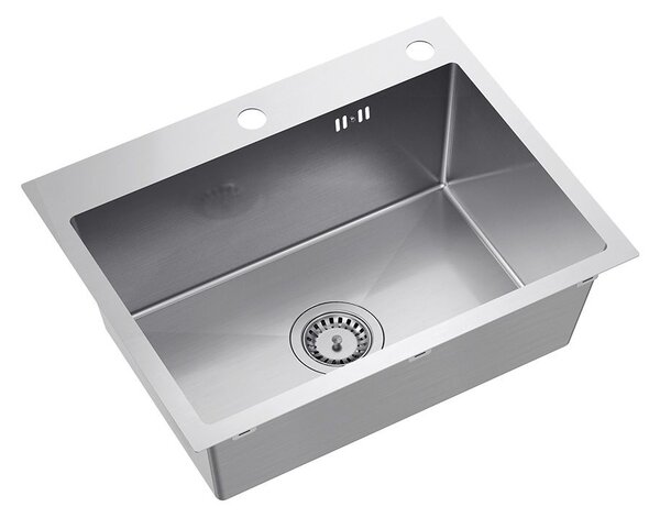 Oceľové umývadlo LUKE 110 WORKSTATION BRUSH NICKEL