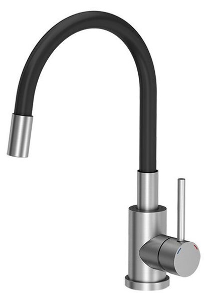 Oceľové umývadlo LUKE 110 WORKSTATION BRUSH NICKEL