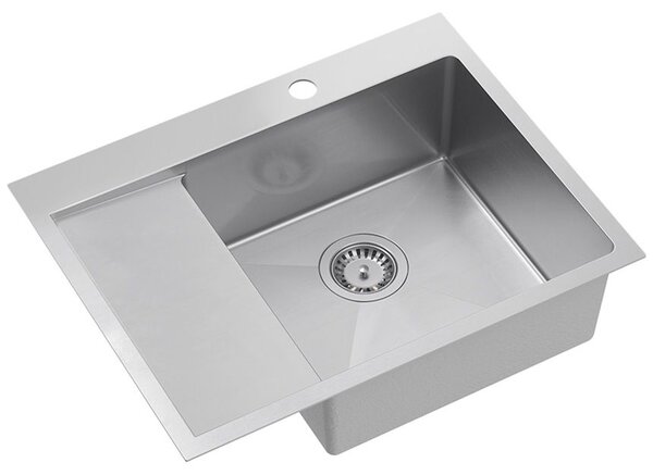Oceľové umývadlo RUSSEL 116 BRUSH NICKEL
