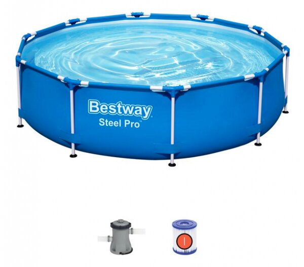 Bestway® Záhradný bazén Bestway Steel Pro 3.05m x 76cm Pool Set 8050183 - Bazén
