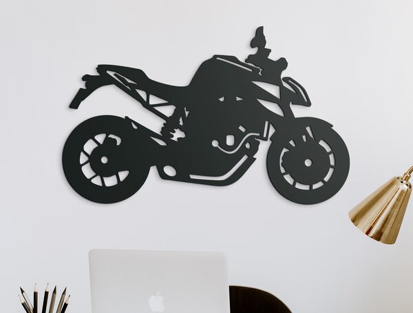 Drevko Nálepka na stenu Športová motorka
