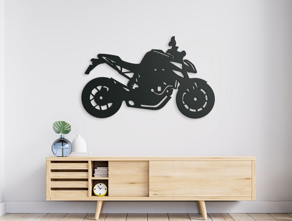 Drevko Nálepka na stenu Športová motorka