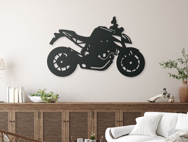 Drevko Nálepka na stenu Športová motorka