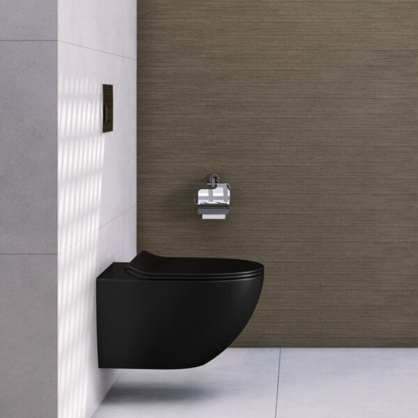 Závesné WC Calani Loyd Slim Black