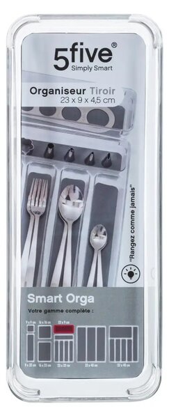 5five Simply Smart Organizér Justify do šuplíka 23x9 cm