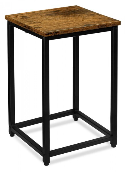 TZB Stojan na kvety Loft Arben 40 cm čierny/dub