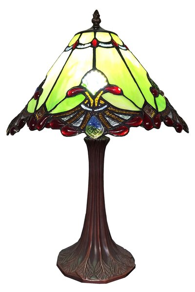 Stolová tiffany lampa GREEN Ø31*43