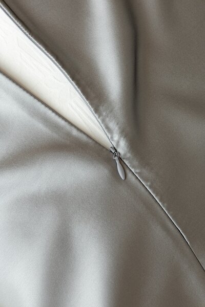 Obliečky Silk Silver 100% Hedvábí 1x 140/200