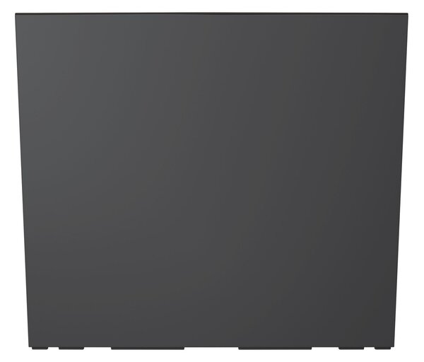 Prosperplast Vysoký truhlík s vkladom CORBI antracit, variant 77 cm