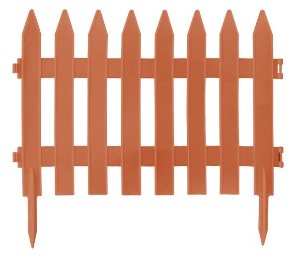 Prosperplast Záhradný plot Fence terakota