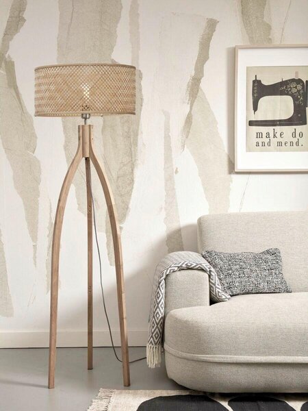 STOJACIA LAMPA, 50/50/145 cm Good & Mojo - Online Only bytové doplnky, Online Only