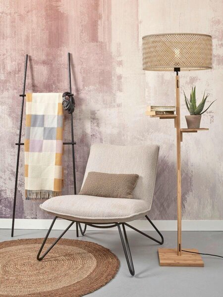 STOJACIA LAMPA, 50/50/158 cm Good & Mojo - Online Only bytové doplnky, Online Only