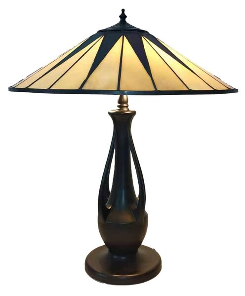 Tiffany veľká lampa do obývačky Ø48*60