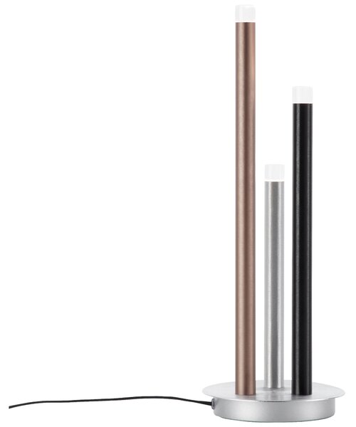 STOLNÁ LED LAMPA, tlačidlový stmievač, 17,5/47 cm - Interiérové svietidlá