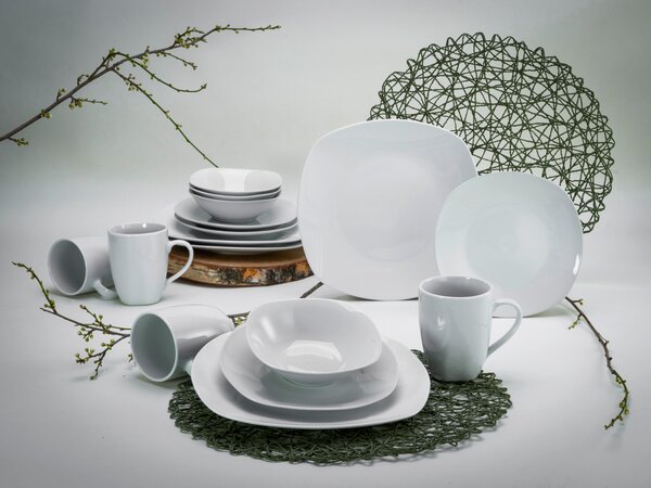 KOMBINOVANÝ SERVIS, 16-dielne, porcelán Creatable - Online Only bytové doplnky, Online Only