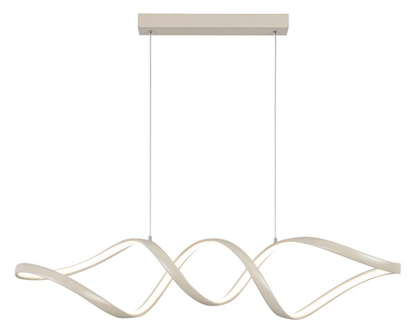ZÁVESNÉ LED SVIETIDLO, 100/22/120 cm Novel - Interiérové svietidlá