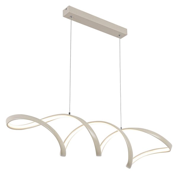 ZÁVESNÉ LED SVIETIDLO, 100/22/120 cm Novel - Interiérové svietidlá