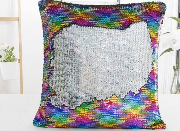 XPOSE® Magická obliečka na vankúš RAINBOW 40x40 cm