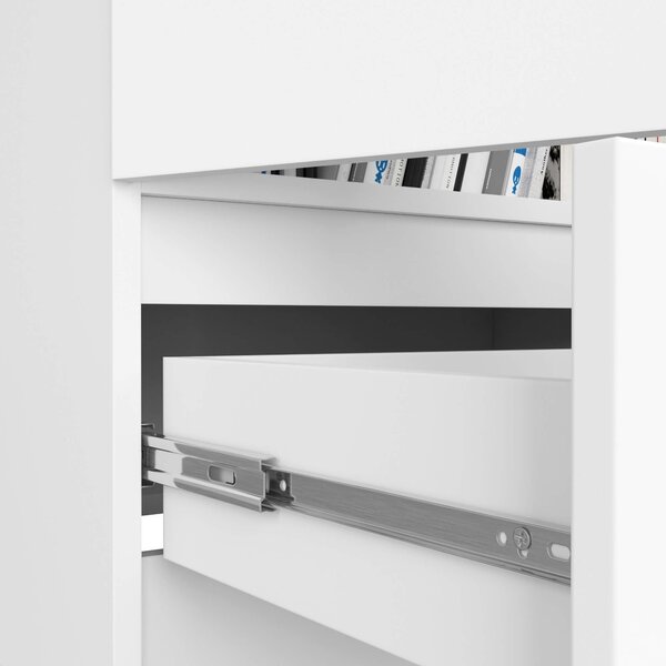 Ak furniture Skriňa Rexa 60 cm biela