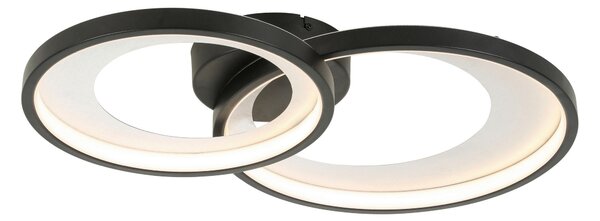 STROPNÉ LED SVIETIDLO, 55/35/8,5 cm Novel - Online Only bytové doplnky, Online Only