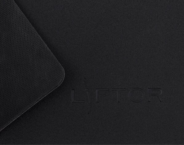 Podložka pod myš a klávesnicu Liftor Mouse pad - čierna