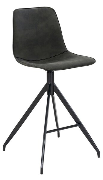 Šedá Barová stolička Monaco 47 × 46 × 84 cm HOUSE NORDIC