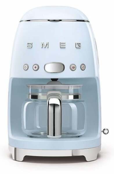 SMEG 50's Retro Style kávovar na filtrovanú kávu 1,4l - 10 cup pastelová modrá DCF02PBEU, pastelová modrá