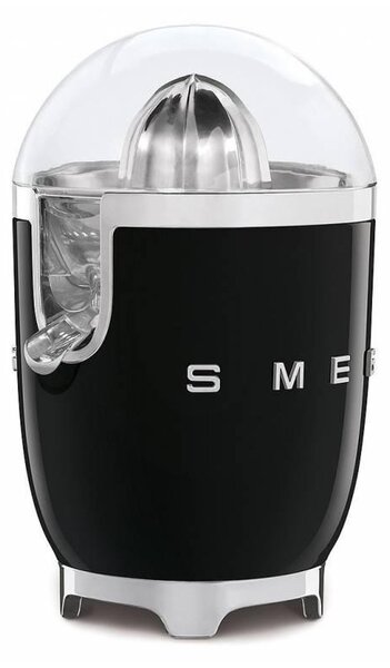 SMEG 50's Retro Style elektrický citrusový odšťavňovač čierna CJF01BLEU, čierna
