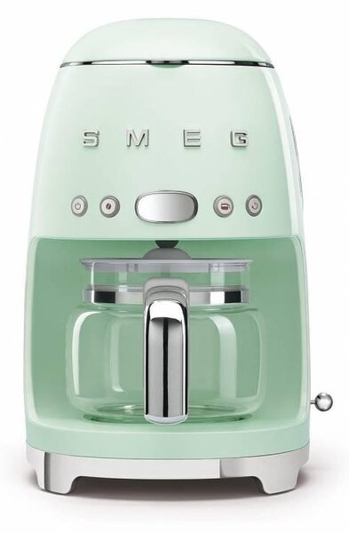 SMEG 50's Retro Style kávovar na filtrovanú kávu 1,4l - 10 cup pastelová zelená DCF02PGEU, pastelová zelená