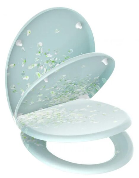 Eisl Sanitär WC sedátko Duroplast Soft Close Flower in The Wind 82381