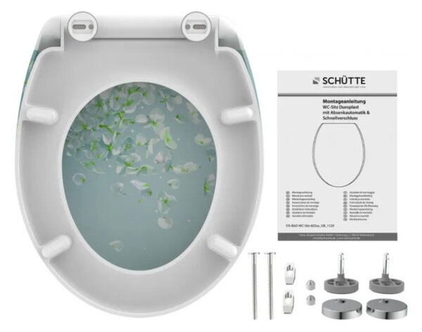 Eisl Sanitär WC sedátko Duroplast Soft Close Flower in The Wind 82381