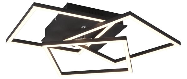 STROPNÉ LED SVIETIDLO, 41,3/38,5/9,3 cm Novel - Interiérové svietidlá