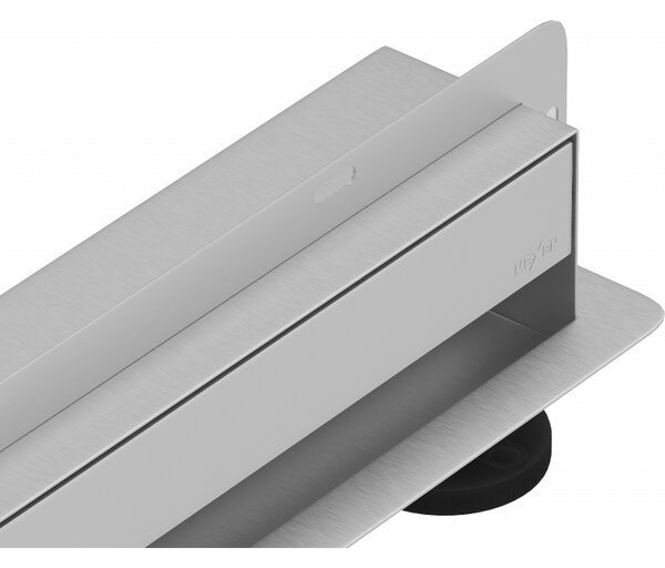 Mexen Flat nerezový sprchový žľab na stenu 60 cm vzor WALL, 1030060